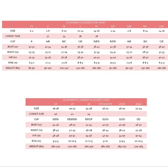 DREAMGIRL | Retro Dot Garter Chemise in Black/Pink sz 1X - Picture 6 of 6